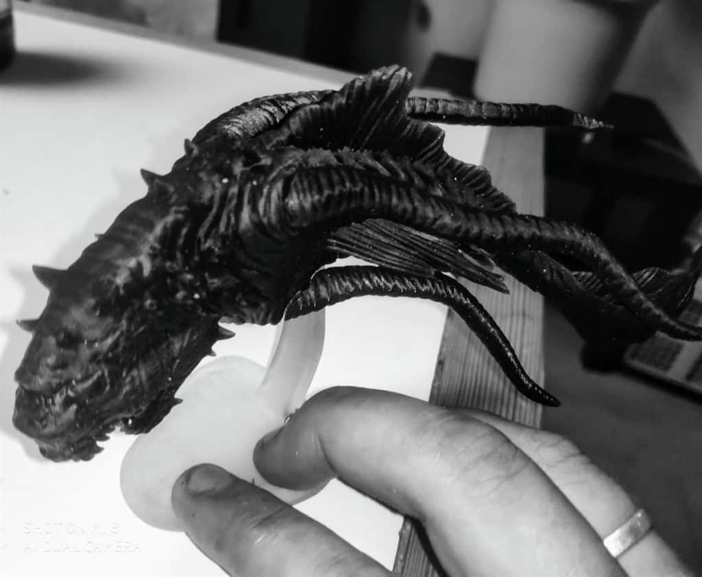 Haptic Poetry - 3D Modelle und 3D Druck - Alien